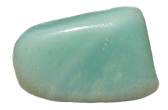 pierre roulée d'amazonite