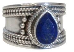 Bague bracelet lapis lazuli f 1