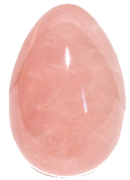 Oeuf quartz rose