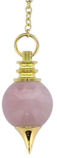 Pendule sephoroton quartz rose 1
